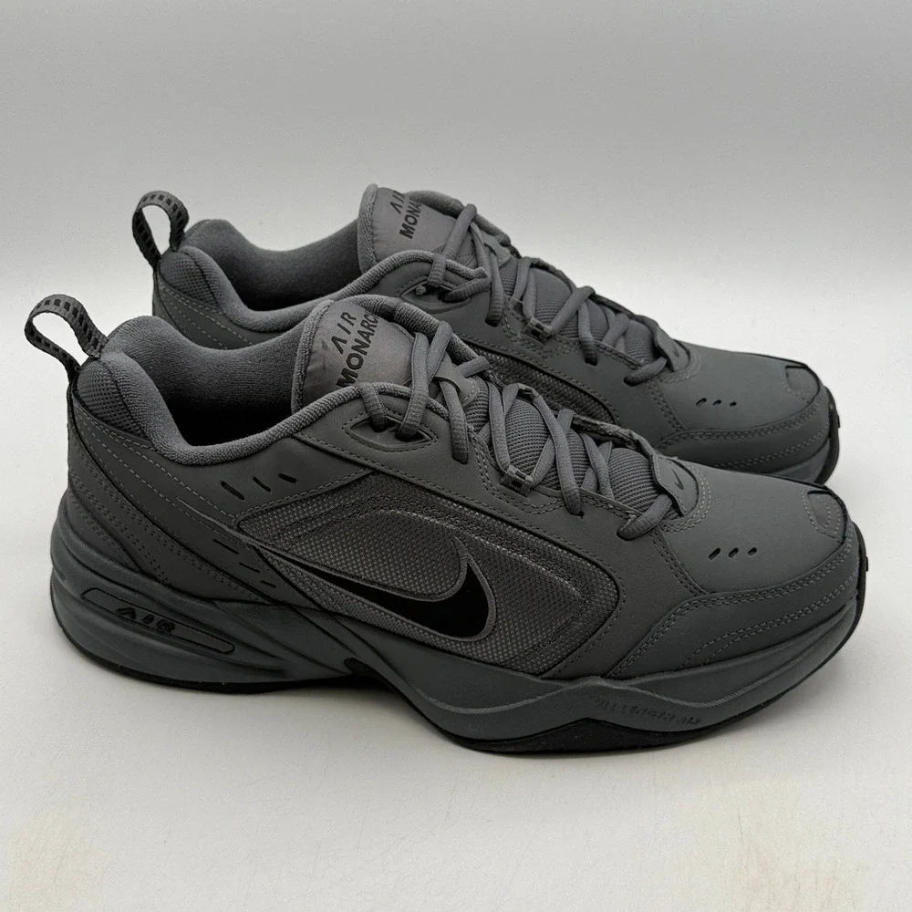 Nike Air Monarch IV Shoes Mens Size 12 Dark Grey Black Training 415445-020